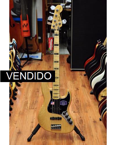 Fender American Deluxe Jazz Bass V Natural MN #1